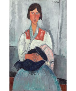 Amedeo Modigliani, Gypsy Woman with Baby