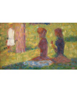 Georges Seurat, Study of Figures for "La Grande Jatte"
