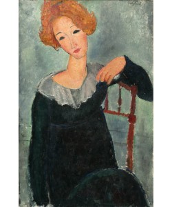 Amedeo Modigliani, Woman with Red Hair