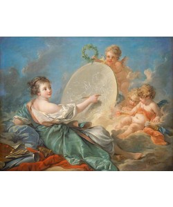 Francois Boucher, Allegory of Painting