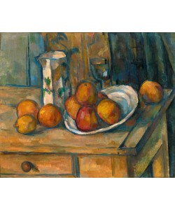 Paul Cézanne, Still Life with Milk Jug and Fruit