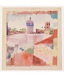 Paul Klee, Hammamet mit der Moschee