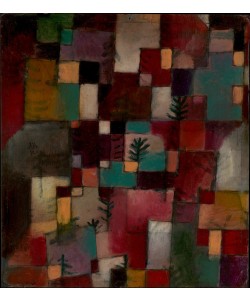 Paul Klee, Rotgrüne und violettgelbe Rhythmen