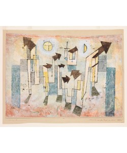 Paul Klee, Wandgemälde aus dem Tempel der Sehnsucht dorthin