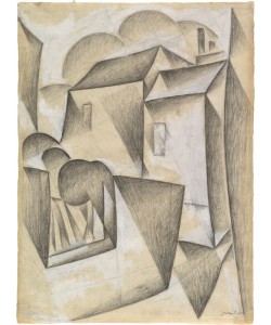 Juan Gris, Houses in Paris, Place Ravignan