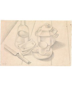 Juan Gris, Still Life (The Tobacco Pouch)