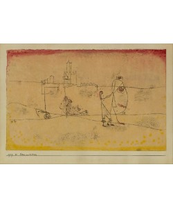 Paul Klee, Szene in Kairouan