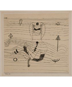 Paul Klee, Reiter abgeworfen und verzaubert