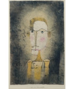 Paul Klee, Porträt eines gelben Mannes