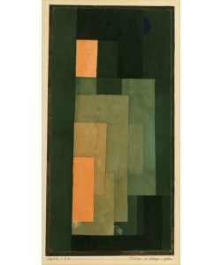 Paul Klee, Turm in Orange und Grün