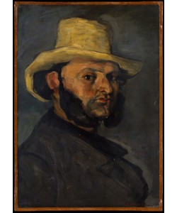 Paul Cézanne, Gustave Boyer (b. 1840) in a Straw Hat