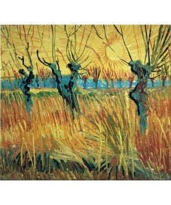 Vincent van Gogh, Weiden bei Sonnenuntergang