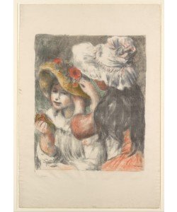 Pierre-Auguste Renoir, The Hat Pinned with Flowers (Le Chapeau Épinglé)