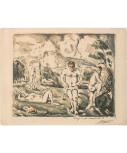 Paul Cézanne, The Large Bathers (Les Baigneurs)