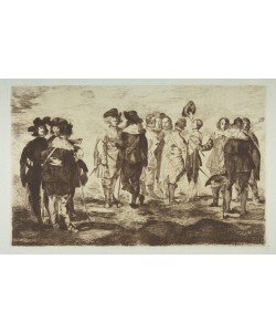 Edouard Manet, The Little Cavaliers, after "Velázquez"