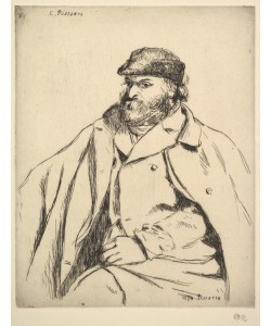Camille Pissarro, Portrait of Paul Cézanne