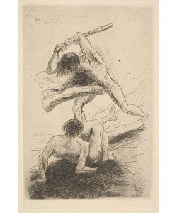 Odilon Redon, Cain and Abel
