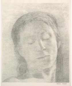 Odilon Redon, Eyes Closed
