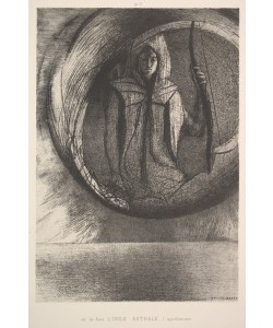 Odilon Redon, And over there, the Astral Idol, the Apotheosis