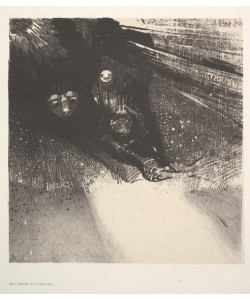 Odilon Redon, Hideous Larvae