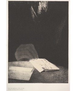 Odilon Redon, To all appearances, it was a hand of flesh and blood just like my own