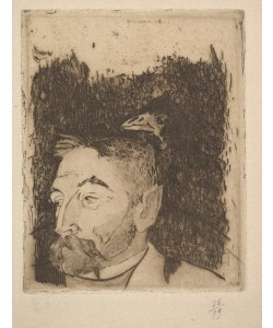 Paul Gauguin, Portrait of Stéphane Mallarmé 