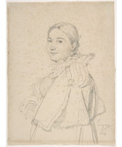 JEAN-AUGUSTE-DOMINIQUE INGRES, Madame Jean-Auguste-Dominique Ingres