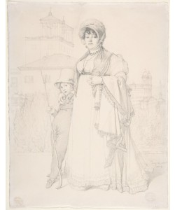 JEAN-AUGUSTE-DOMINIQUE INGRES, Madame Guillaume Guillon Lethière