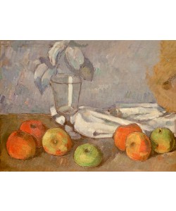 Paul Cézanne, Glas und Äpfel