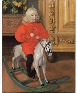 Carl Larsson, "Murre". Porträt Casimir Laurin
