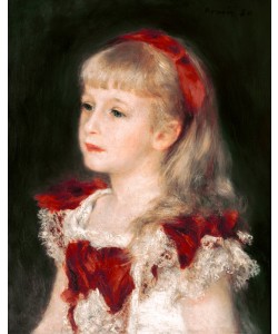 Pierre-Auguste Renoir, Mademoiselle Grimprel au ruban rouge