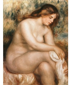 Pierre-Auguste Renoir, Baigneuse assise s'essuyant la jambe