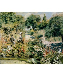 Pierre-Auguste Renoir, Jardin à Fontenay