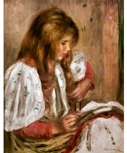 Pierre-Auguste Renoir, Fillette en blanc