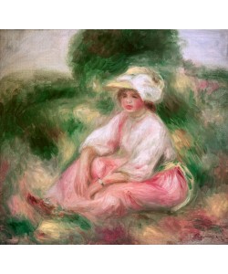 Pierre-Auguste Renoir, Femme assise dans l'herbe