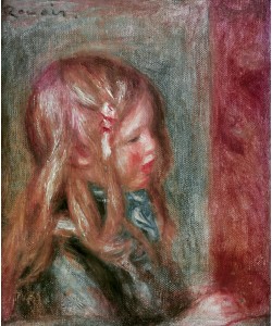 Pierre-Auguste Renoir, Tête de Coco en bleu