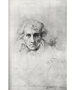 JEAN-AUGUSTE-DOMINIQUE INGRES, Luigi Cherubini (1760-1842)