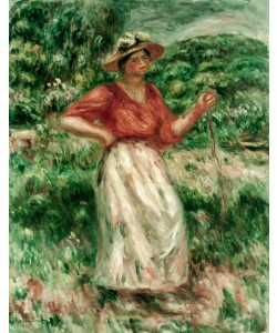 Pierre-Auguste Renoir, Femme marchant dans l'herbe