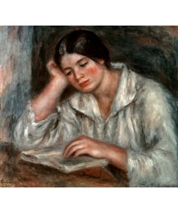Pierre-Auguste Renoir, La liseuse blanche
