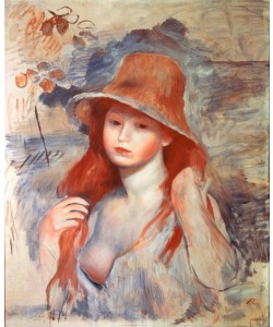 Pierre-Auguste Renoir, Jeune fille au chapeau