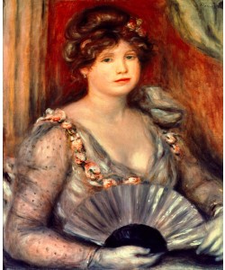 Pierre-Auguste Renoir, Femme à l'éventail