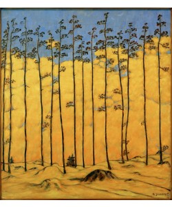 Philipp Bauknecht, Lärchen, (Berglandschaft)