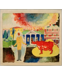 Wassily Kandinsky, Kuh in Moskau