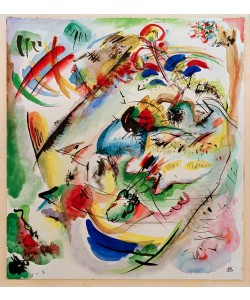 Wassily Kandinsky, Entwurf zu 'Träumerische Improvisation'