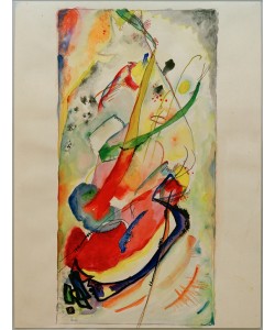 Wassily Kandinsky, Entwurf zu einem Wandbild für Edwin R. Campbell Nr. 1