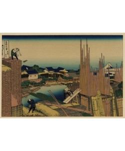 Katsushika Hokusai, Honjo tatekawa