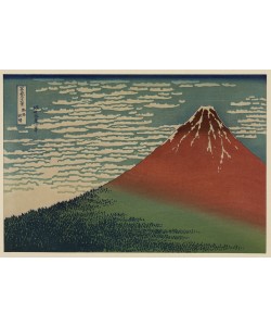 Katsushika Hokusai, View of Mount Fuji