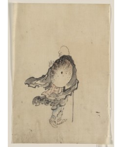 Katsushika Hokusai, Walking man