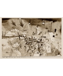 Paul Klee, Bedrohte Stadt Pinz