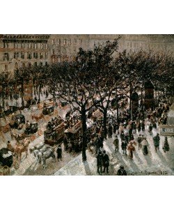 Camille Pissarro, Der Boulevard des Italiens, Nachmittag, Sonnenschein